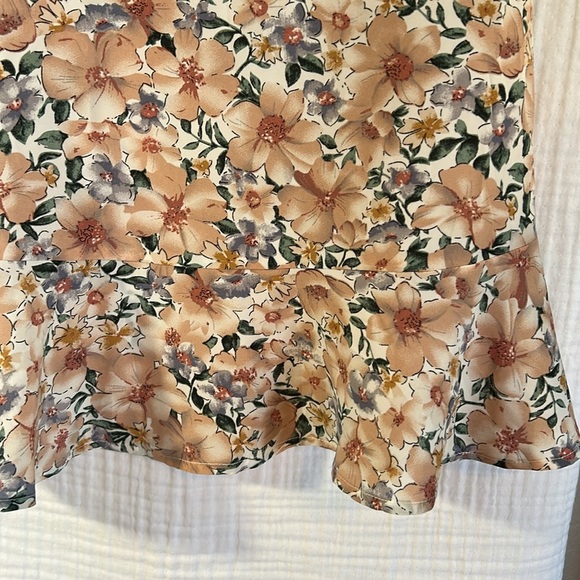 Allegra K floral polyester dress Nwt - Picture 3 of 6